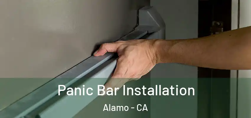  Panic Bar Installation Alamo - CA
